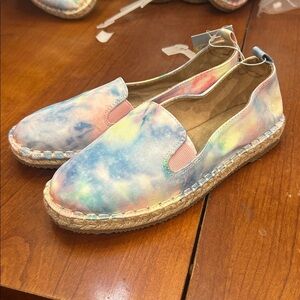 Cat & Jack Girls' Elias Espadrille Flat Shoes NWT